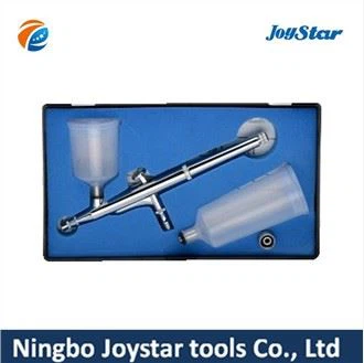 2 Plastic Gravity Cup Pro DUAL-ACTION AIRBRUSH (AB-131E)