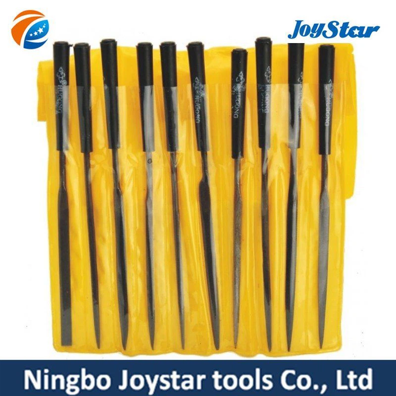 10 MINI Small NEEDLE Steel FILE SET（MF-0