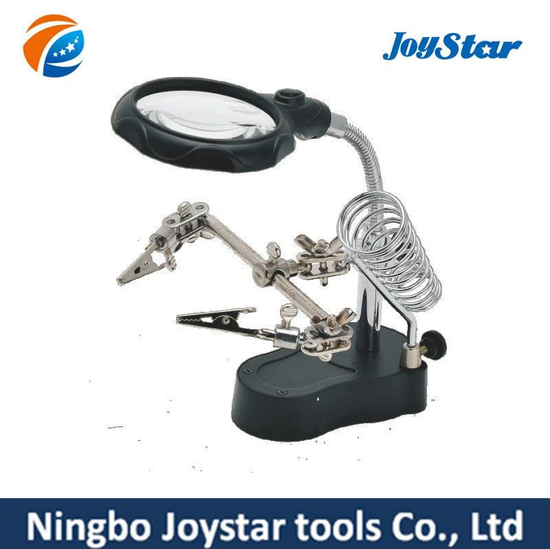 Helping Hand Clip LED Magnifier（FDJ-002）