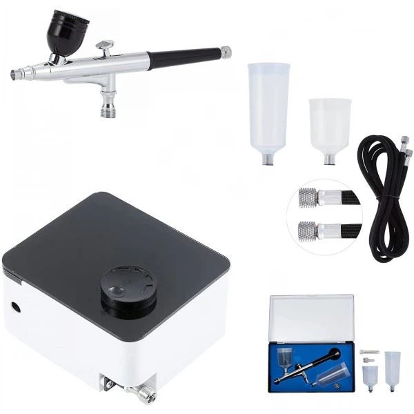 Black Mini Compressor with Airbrush（AC09H30B）