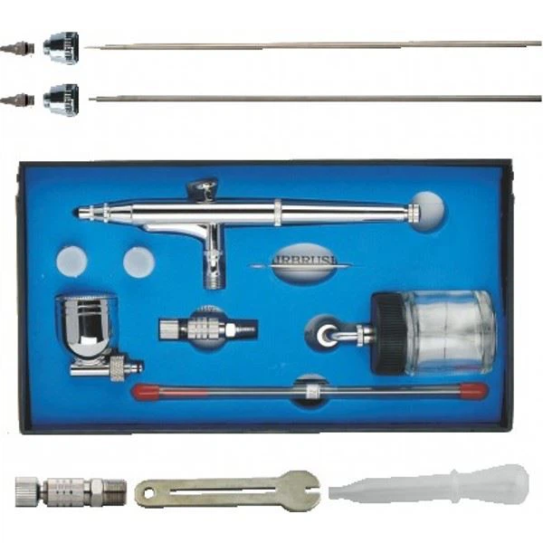 Gravity Feed Airbrush with 2 Cups (AB-134T)