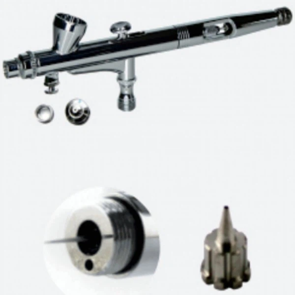 Pro New Design 0.2mm Airbrush with Micro Adjustment Valve (X-136AC)