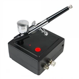 Air Compressor with Dual Action Airbrush